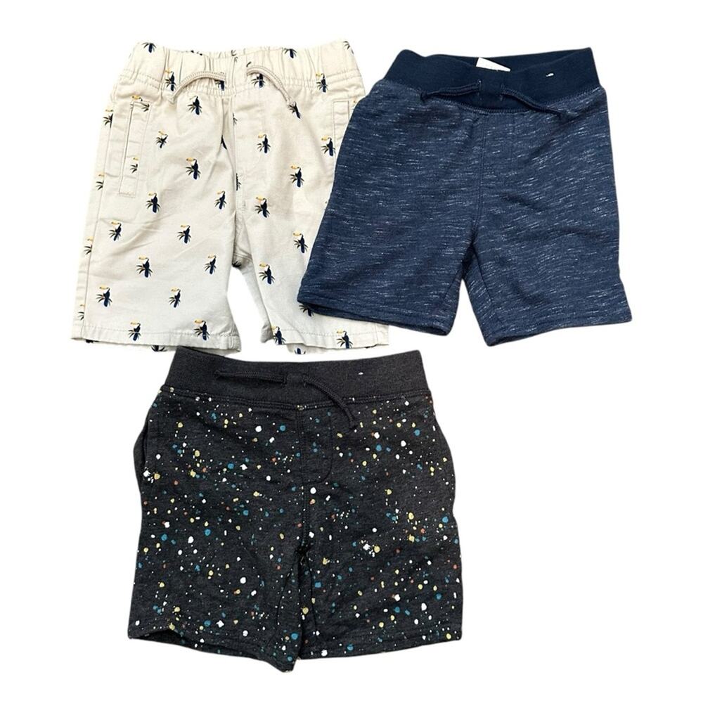 3 Pc Boys Shorts Size 3T Garanimals